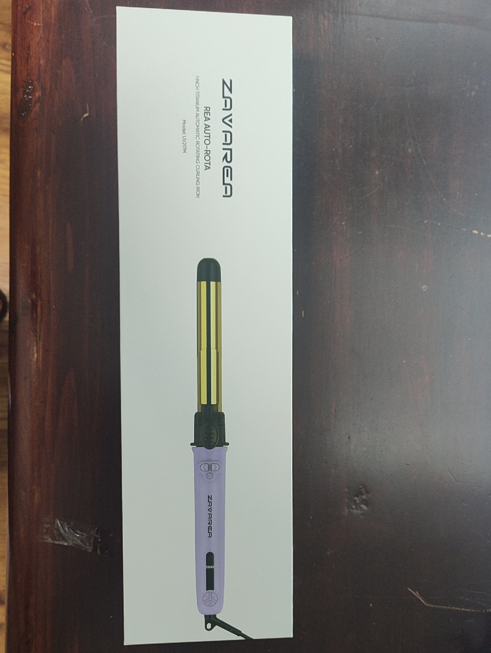 Varga Lavender Gold Curling Wand - Professional Hair Styler